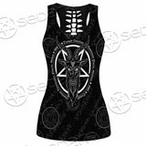 Sigil Baphomet Goat Head SED-0839 Women Tank Top