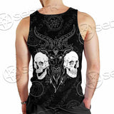 Sigil Baphomet Goat Head SED-0839 Men Tank-tops