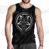 Sigil Baphomet Goat Head SED-0839 Men Tank-tops