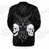 Sigil Baphomet Goat Head SED-0839 Button Jacket