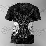 Sigil Baphomet Goat Head SED-0839 Unisex T-shirt