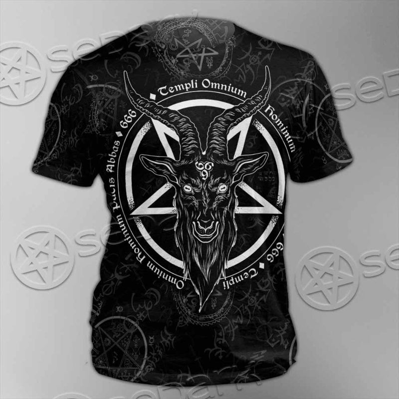 Sigil Baphomet Goat Head SED-0839 Unisex T-shirt