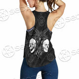 Sigil Baphomet Goat Head SED-0839 Women Tank Top