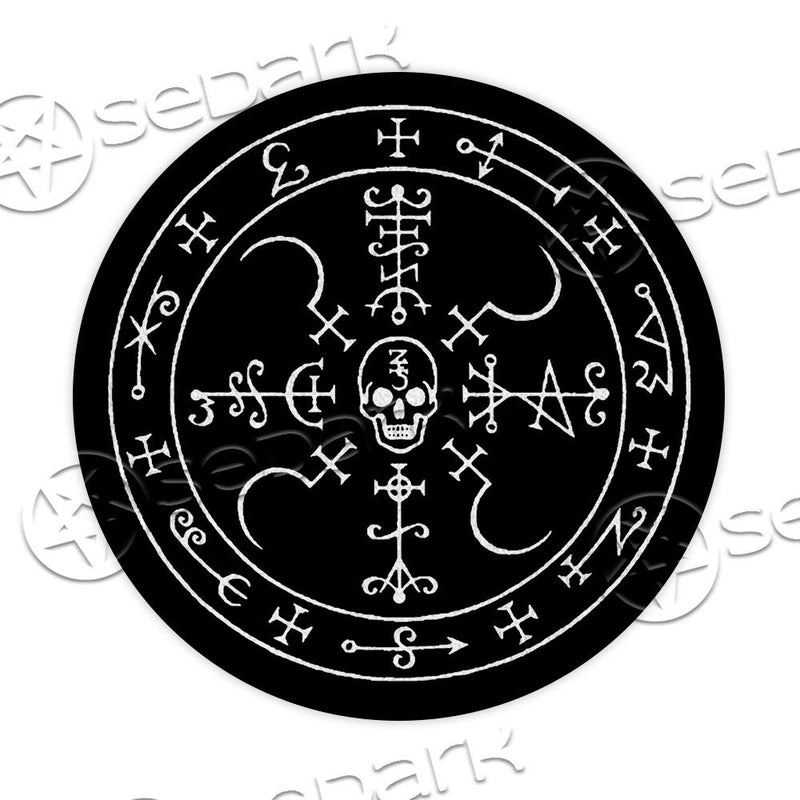 Occult Symbols SED-0840 Round Carpet