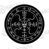Occult Symbols SED-0840 Round Carpet