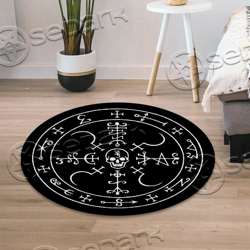 Occult Symbols SED-0840 Round Carpet