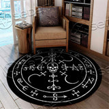 Occult Symbols SED-0840 Round Carpet