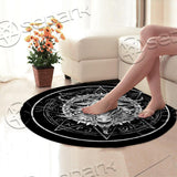Baphomet Goat Head SED-0844 Round Carpet