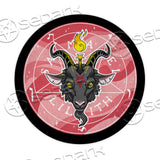 Baphomet Lilith SED-0848 Round Carpet