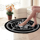 Baphomet 666 SED-0849 Round Carpet