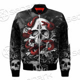 Skull Rose Snake Brimstone SED-0850 Jacket
