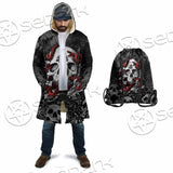 Skull Rose Snake Brimstone SED-0850 Cloak