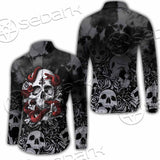 Skull Rose Snake Brimstone SED-0850 Shirt Allover