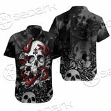 Skull Rose Snake Brimstone SED-0850 Shirt Allover