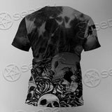 Skull Rose Snake Brimstone SED-0850 Unisex T-shirt