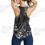 Skull Rose Snake Brimstone SED-0850 Women Tank Top