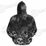 Skull Rose Snake Brimstone SED-0850 Hoodie & Zip Hoodie