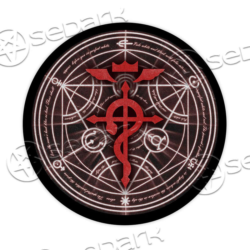 Fullmetal Alchemist Transmutation SED-0859 Round Carpet
