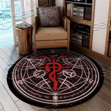 Fullmetal Alchemist Transmutation SED-0859 Round Carpet