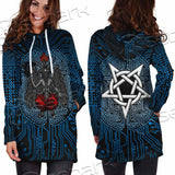 Baphomet Brain SED-0861 Hoodie Dress
