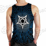 Baphomet Brain SED-0861 Men Tank-tops