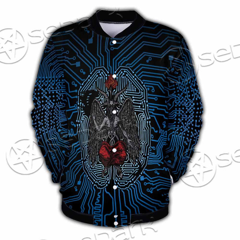 Baphomet Brain SED-0861 Button Jacket