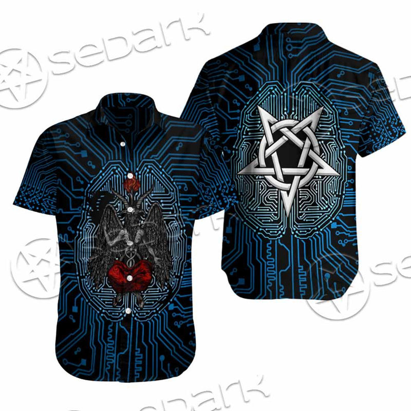 Baphomet Brain SED-0861 Shirt Allover