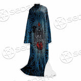 Baphomet Brain SED-0861 Sleeved Blanket
