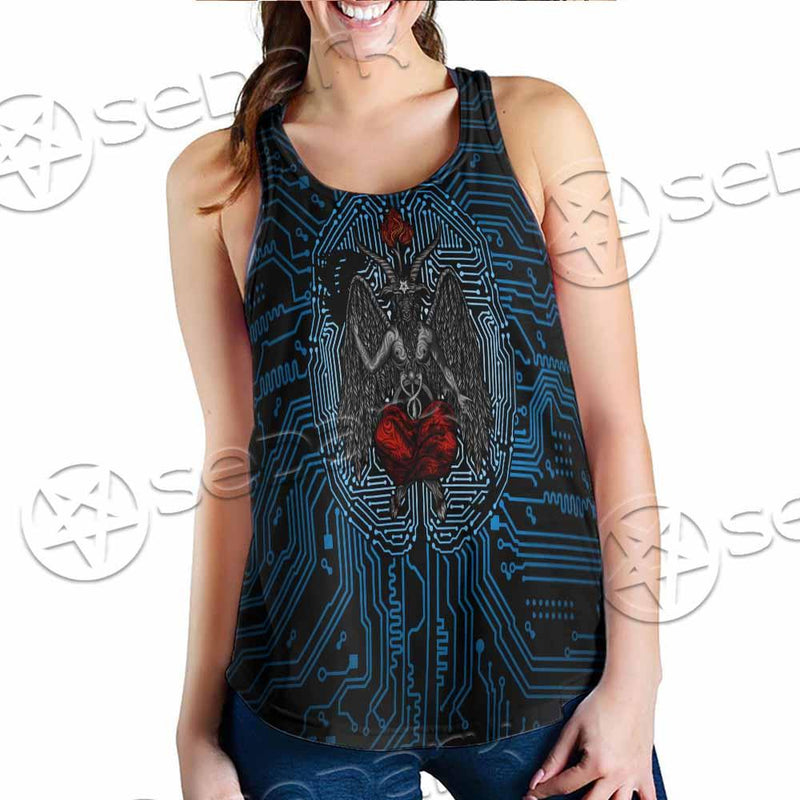 Baphomet Brain SED-0861 Women Tank Top