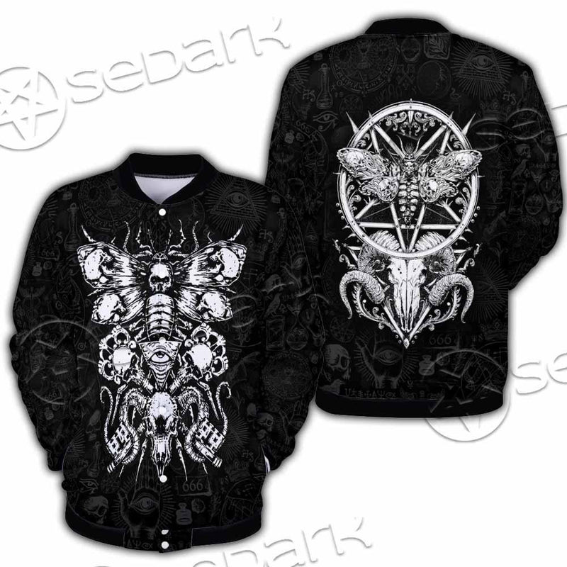 Satan Death Moth SED-0862 Button Jacket