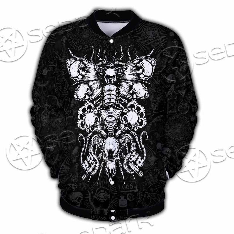 Satan Death Moth SED-0862 Button Jacket