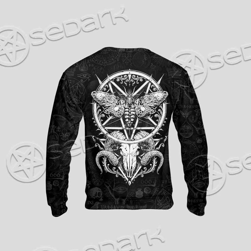 Satan Death Moth SED-0862 Unisex Sweatshirt