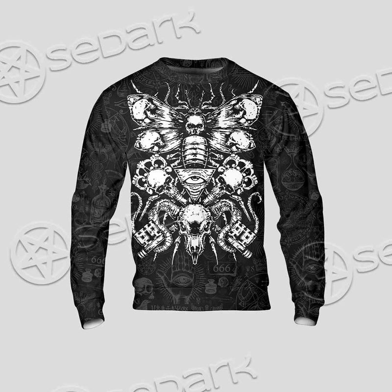 Satan Death Moth SED-0862 Unisex Sweatshirt