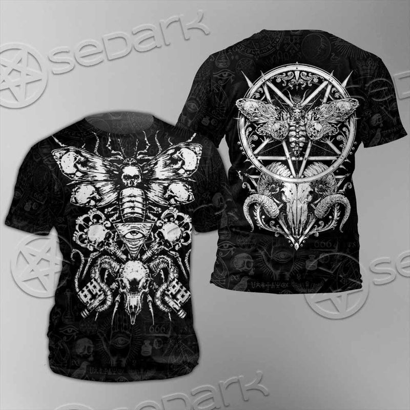 Satan Death Moth SED-0862 Unisex T-shirt
