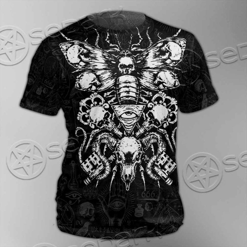 Satan Death Moth SED-0862 Unisex T-shirt