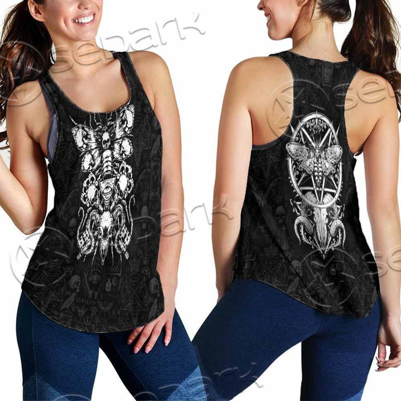 Satan Death Moth SED-0862 Women Tank Top