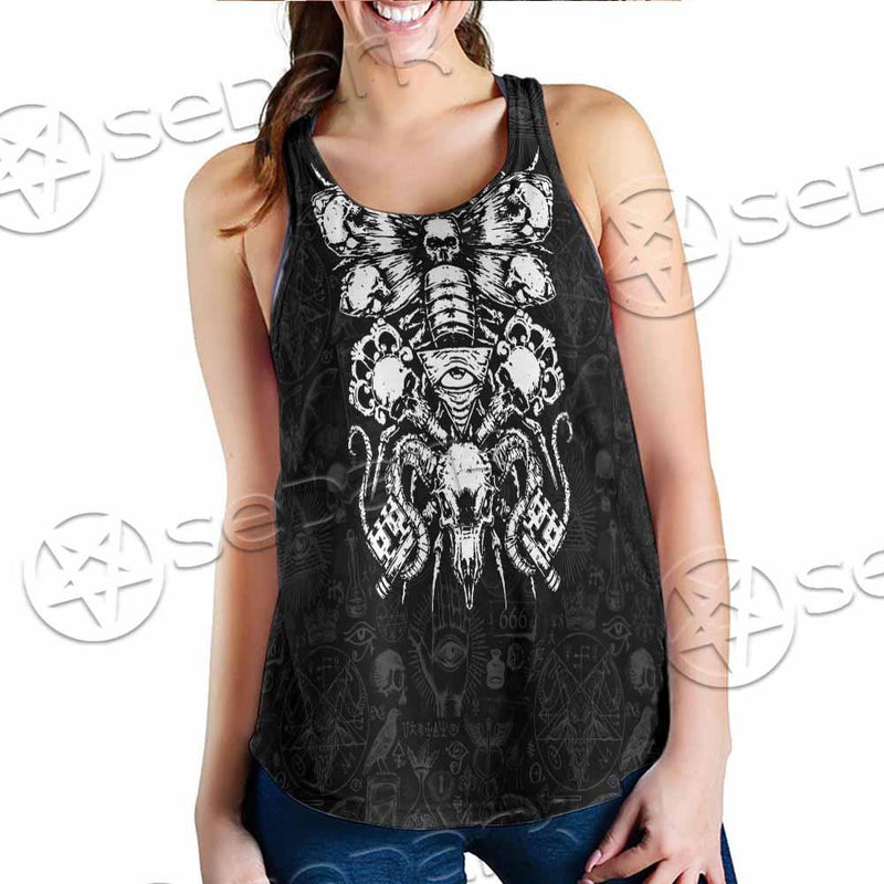 Satan Death Moth SED-0862 Women Tank Top