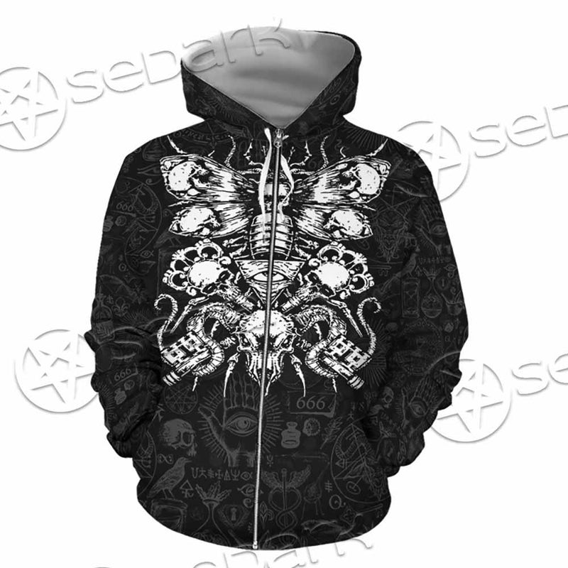 Satan Death Moth SED-0862 Hoodie & Zip Hoodie