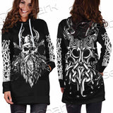 Viking Odin Valhalla SED-0863 Hoodie Dress