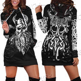 Viking Odin Valhalla SED-0863 Hoodie Dress