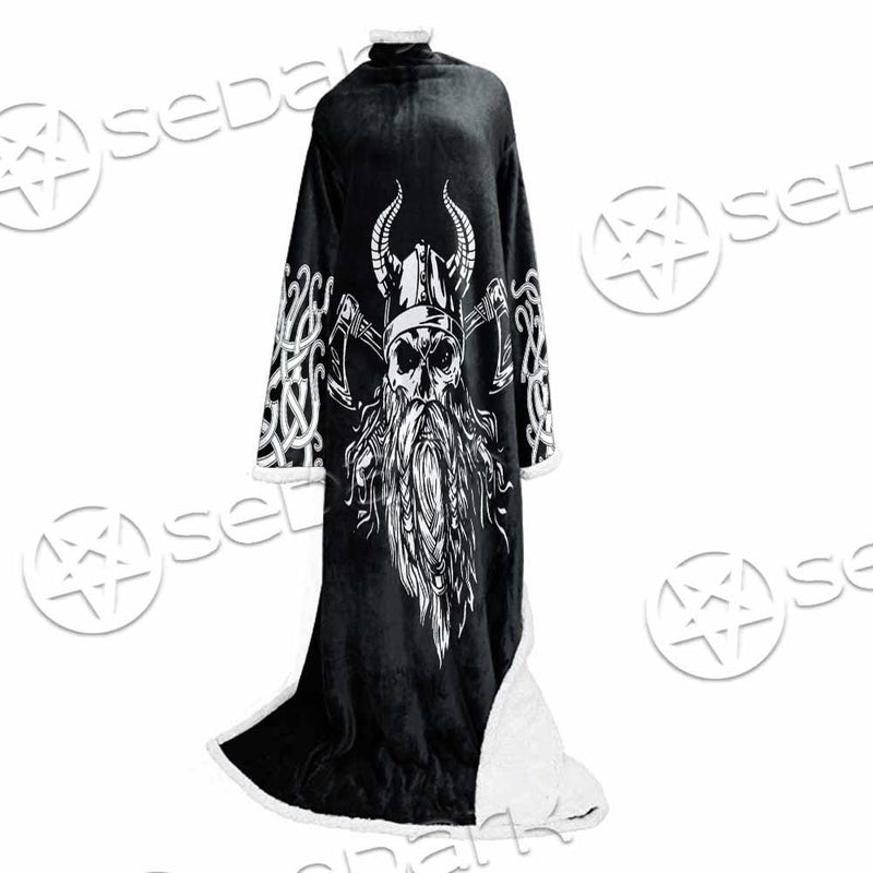 Viking Odin Valhalla SED-0863 Sleeved Blanket