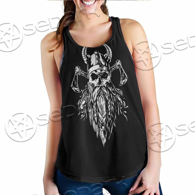 Viking Odin Valhalla SED-0863 Women Tank Top