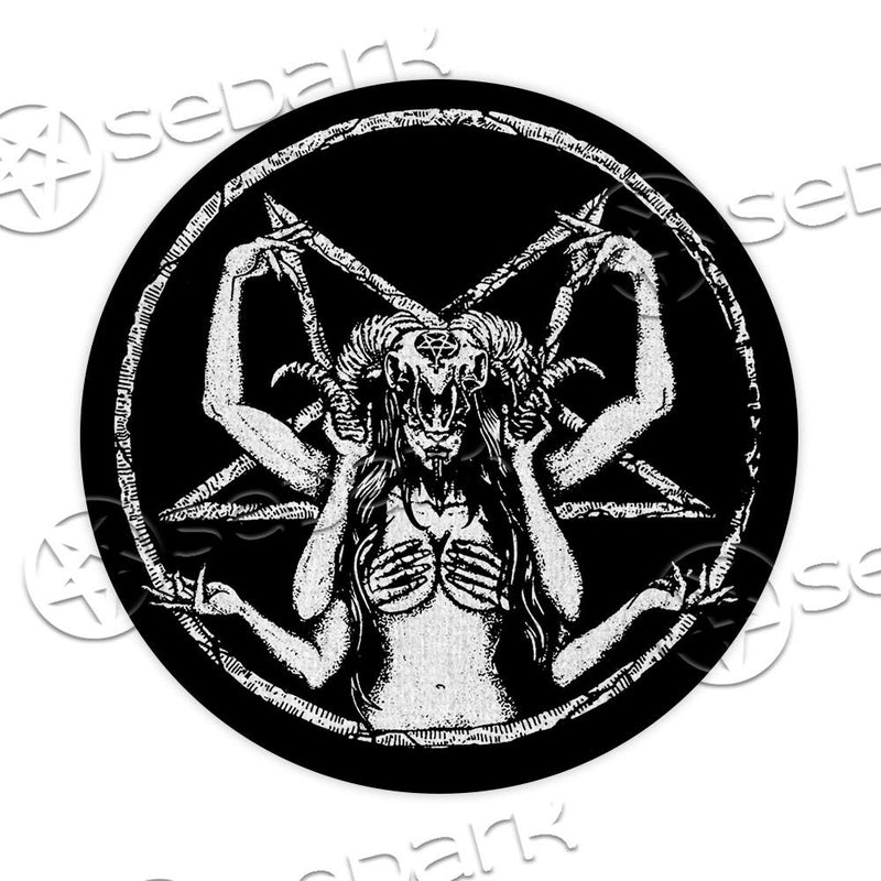 Satan Loves You SED-0866 Round Carpet