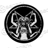 Satan Loves You SED-0866 Round Carpet