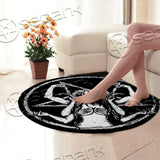 Satan Loves You SED-0866 Round Carpet