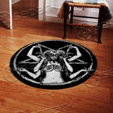 Satan Loves You SED-0866 Round Carpet