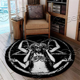 Satan Loves You SED-0866 Round Carpet