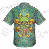 Sugar Skull Magic Mushrooms Psychedelic 1 SED-0867 Shirt Allover