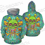 Sugar Skull Magic Mushrooms Psychedelic 1 SED-0867 Hoodie & Zip Hoodie
