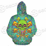 Sugar Skull Magic Mushrooms Psychedelic 1 SED-0867 Hoodie & Zip Hoodie